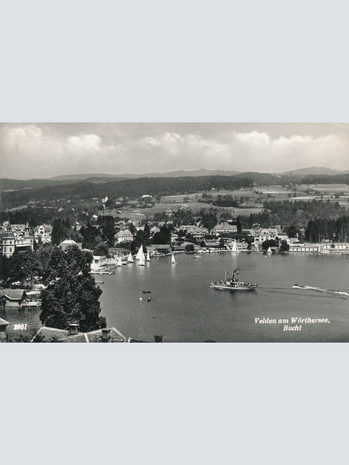 AK aus Velden mit Dampfer Kärnten Ansichtskarte (12118)