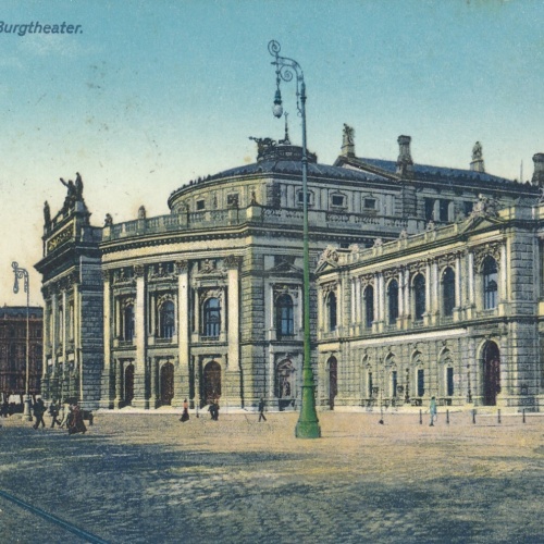 AK aus Wien Burgtheater Ansichtskarte (12517)