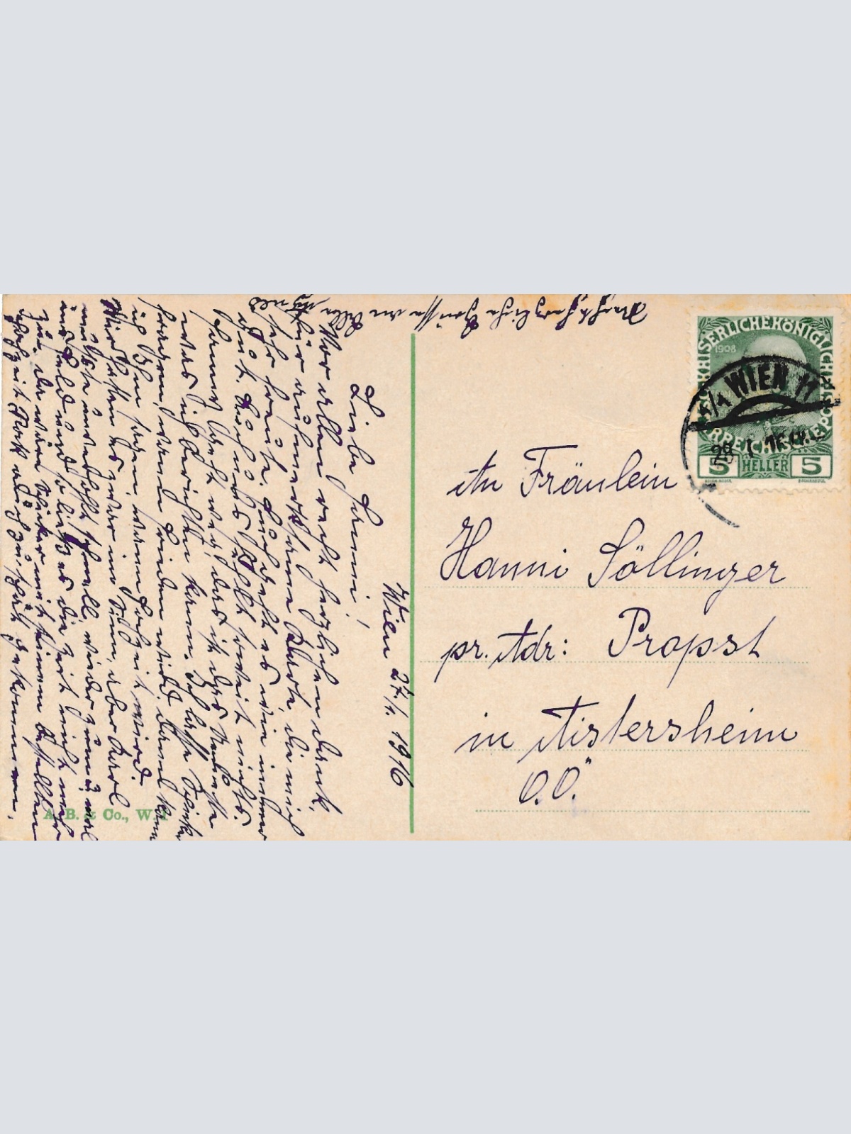 AK aus Wien Schloßhotel Kobenzl Ansichtskarte (12520)