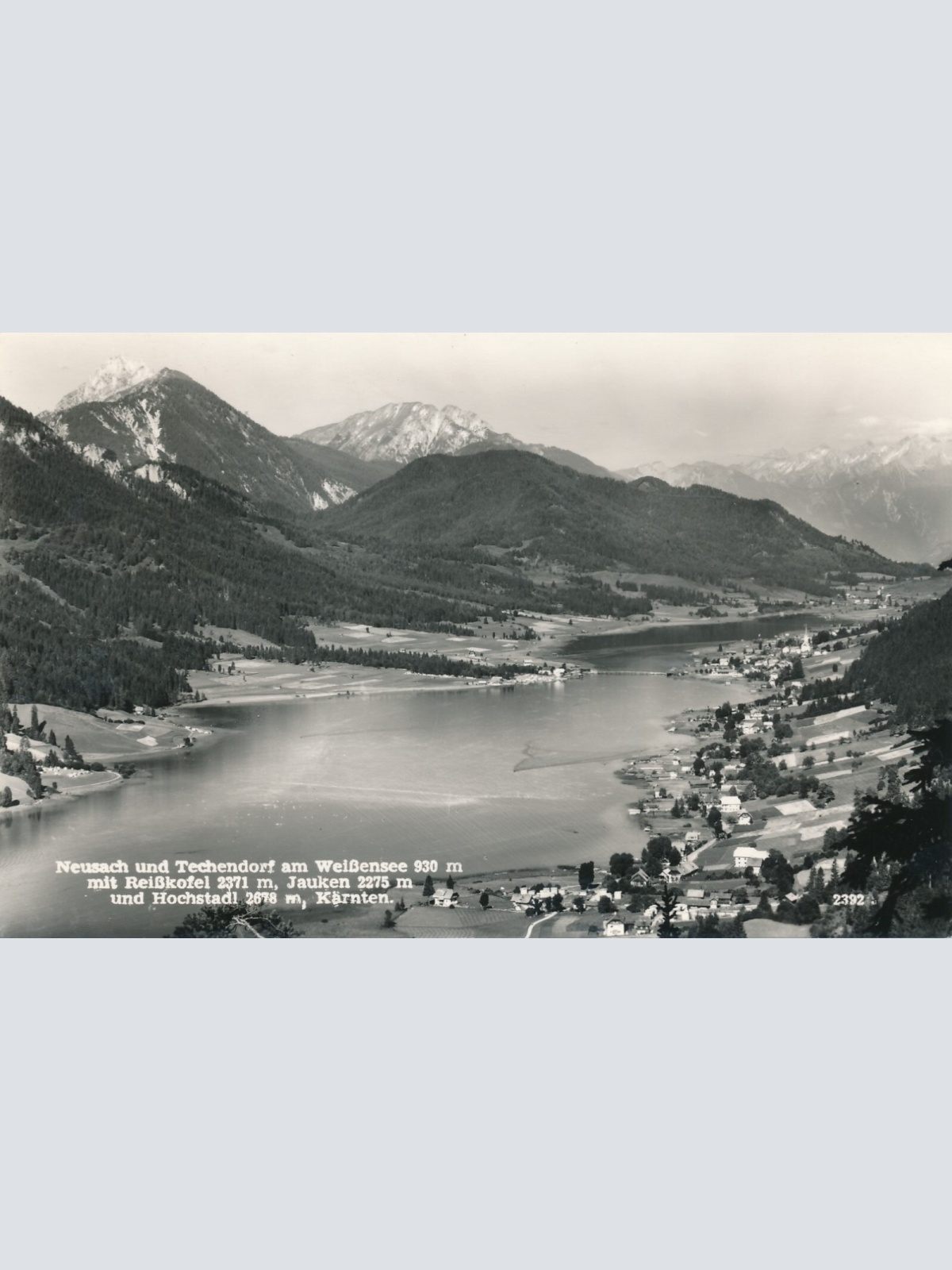 AK aus Neusach und Techendorf Kärnten Ansichtskarte (12127)