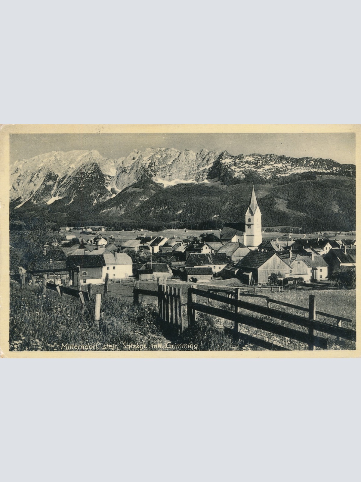 AK aus Mitterndorf Steiermark Ansichtskarte (J253)