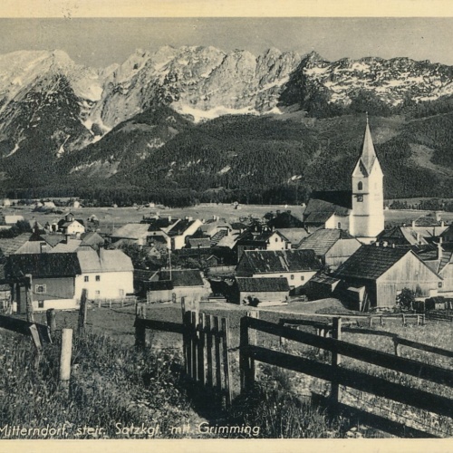 AK aus Mitterndorf Steiermark Ansichtskarte (J253)