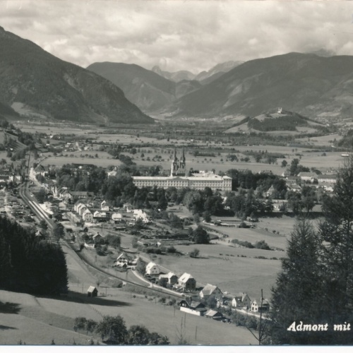 AK aus Admont mit Frauenerg Steiermark Ansichtskarte (12405)