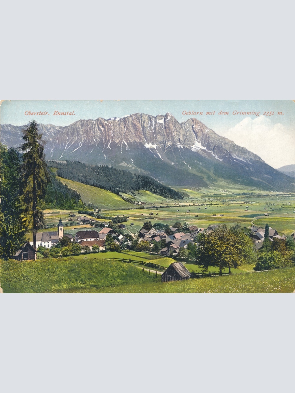 AK aus Ennstal Steiermark Ansichtskarte (J257)