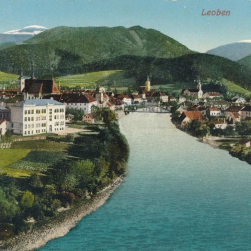 AK aus Leoben Steiermark Ansichtskarte (J243)