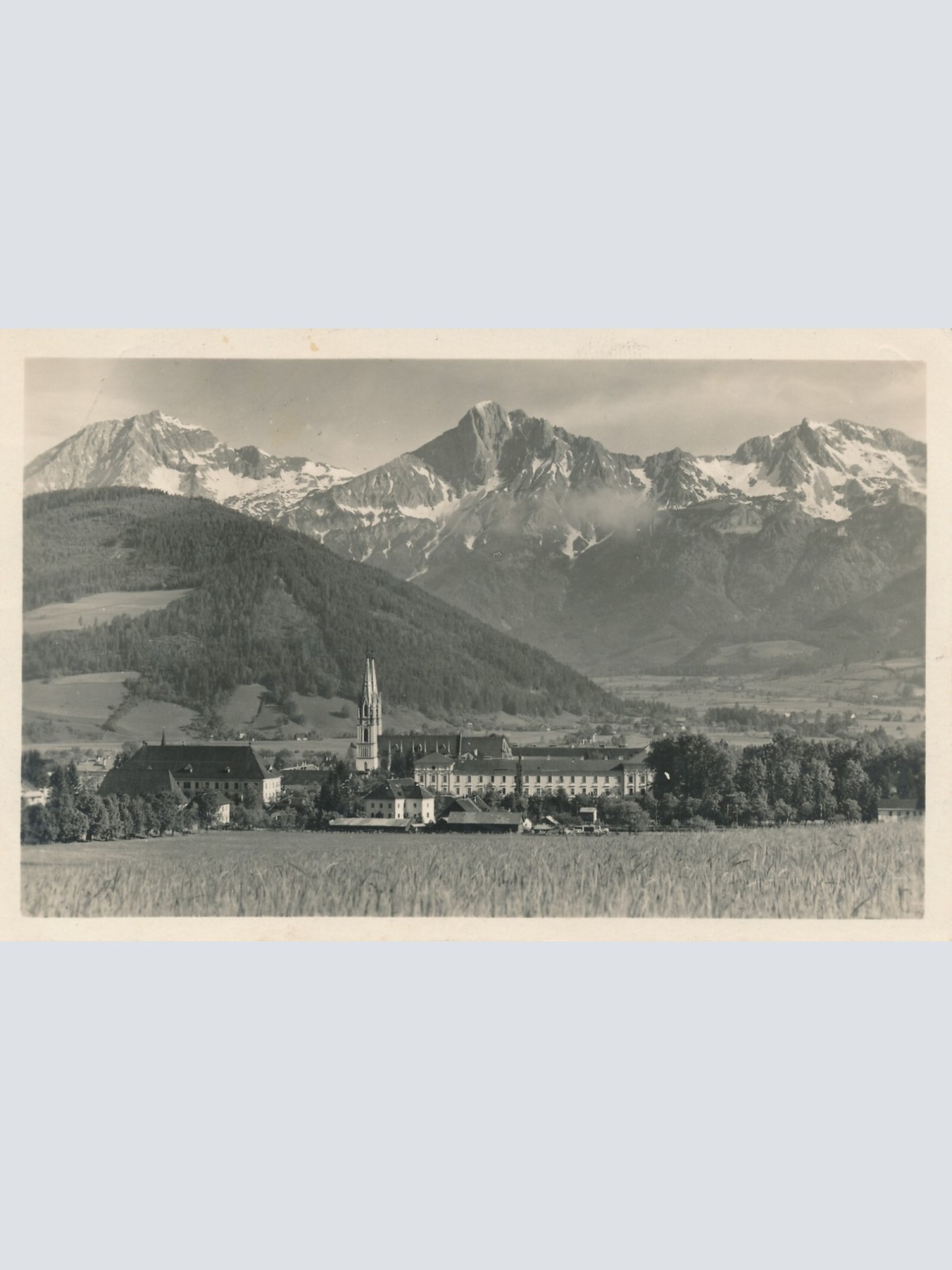 AK aus Admont mit Hallermauern Steiermark Ansichtskarte (12428)