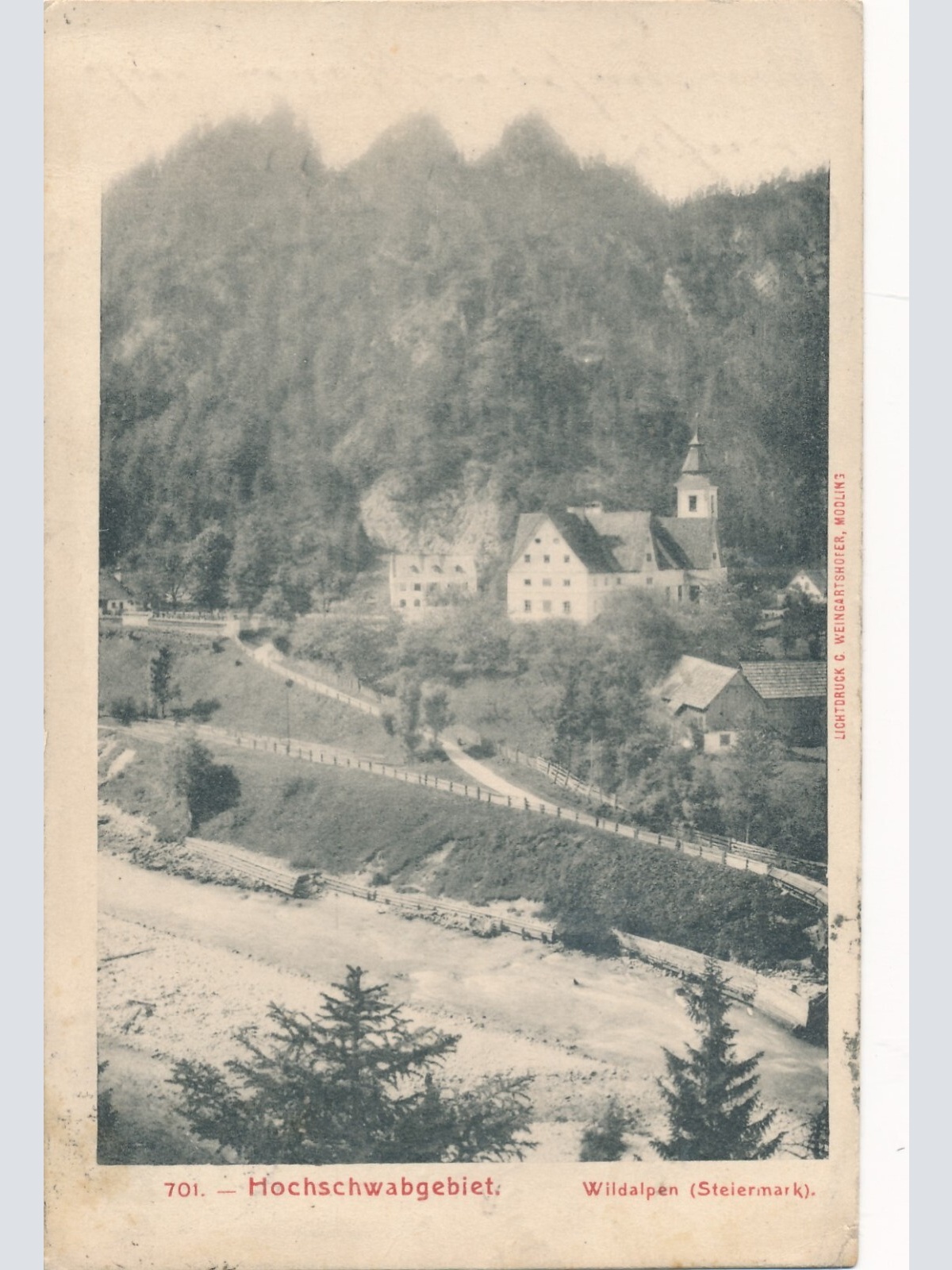 AK vom Hochschwabgebiet Steiermark Ansichtskarte (12609)