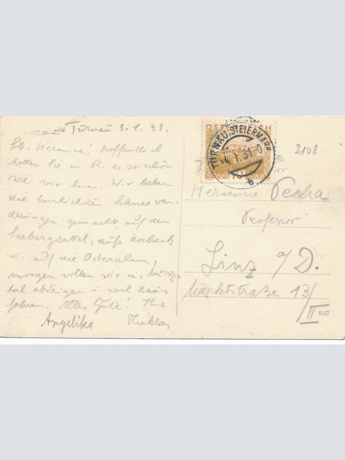 AK aus Seewiesen Steiermark Ansichtskarte (12624)