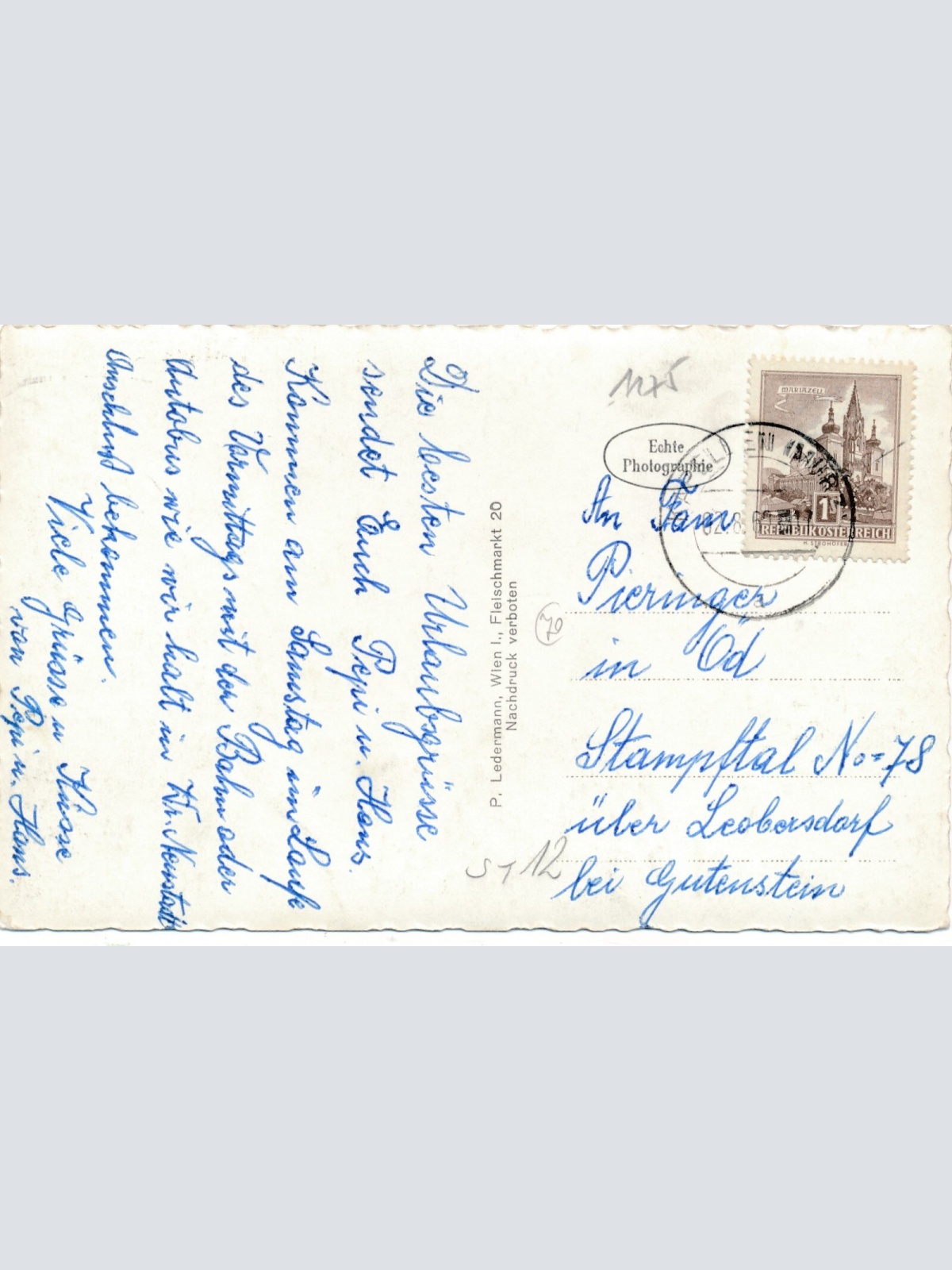 AK aus Krampen bei Neuberg Steiermark Ansichtskarte (12636)