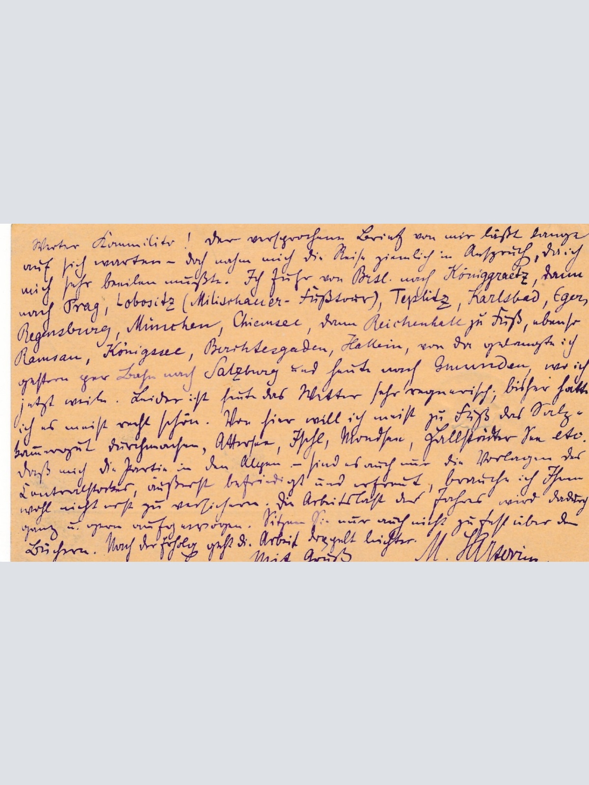 2 Kreuzer Ganzsachen - Karte 1882 aus Gmunden (12531)