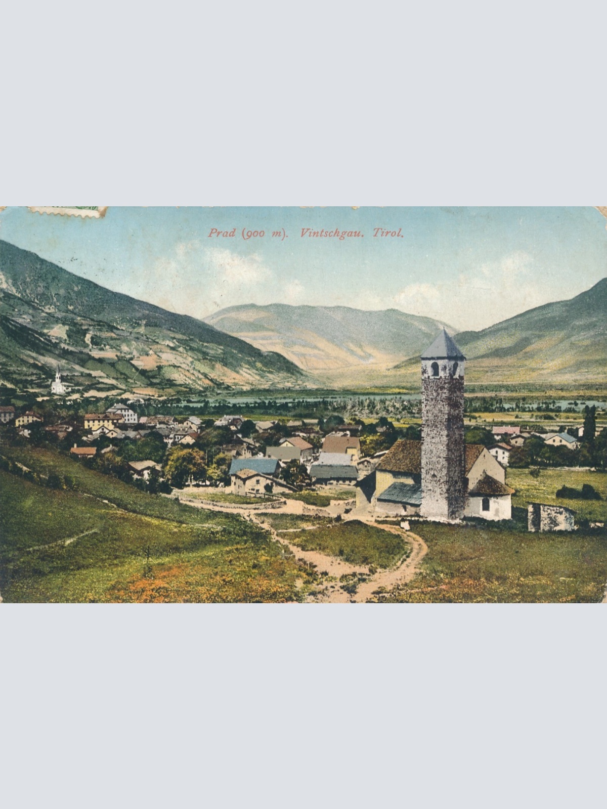 AK aus Prad Vintschgau Italien Ansichtskarte (12581)