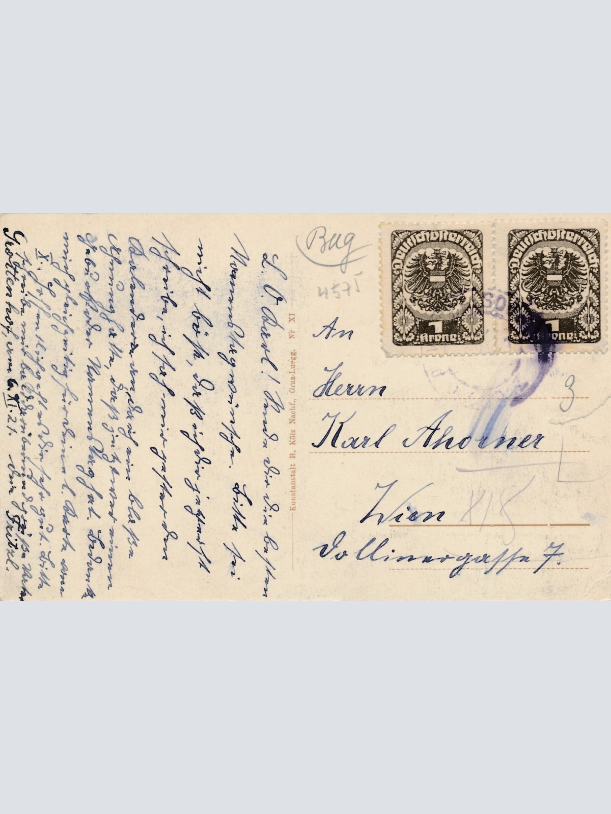 AK aus Grottenhof mit Landes Ackerbau Schule Steiermark Ansichtskarte (12393)