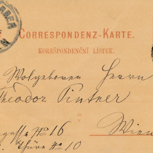 2 Kreuzer - Ganzsachen - Karte 1880 aus Brünn Stadt (12299)