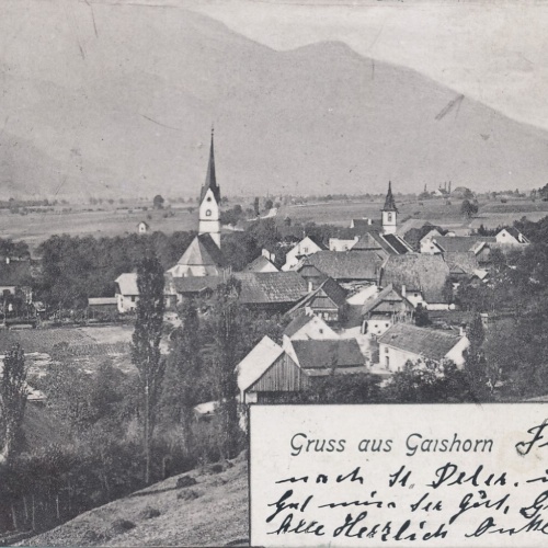 AK gruss aus Gaishorn Steiermark Ansichtskarte (12348)