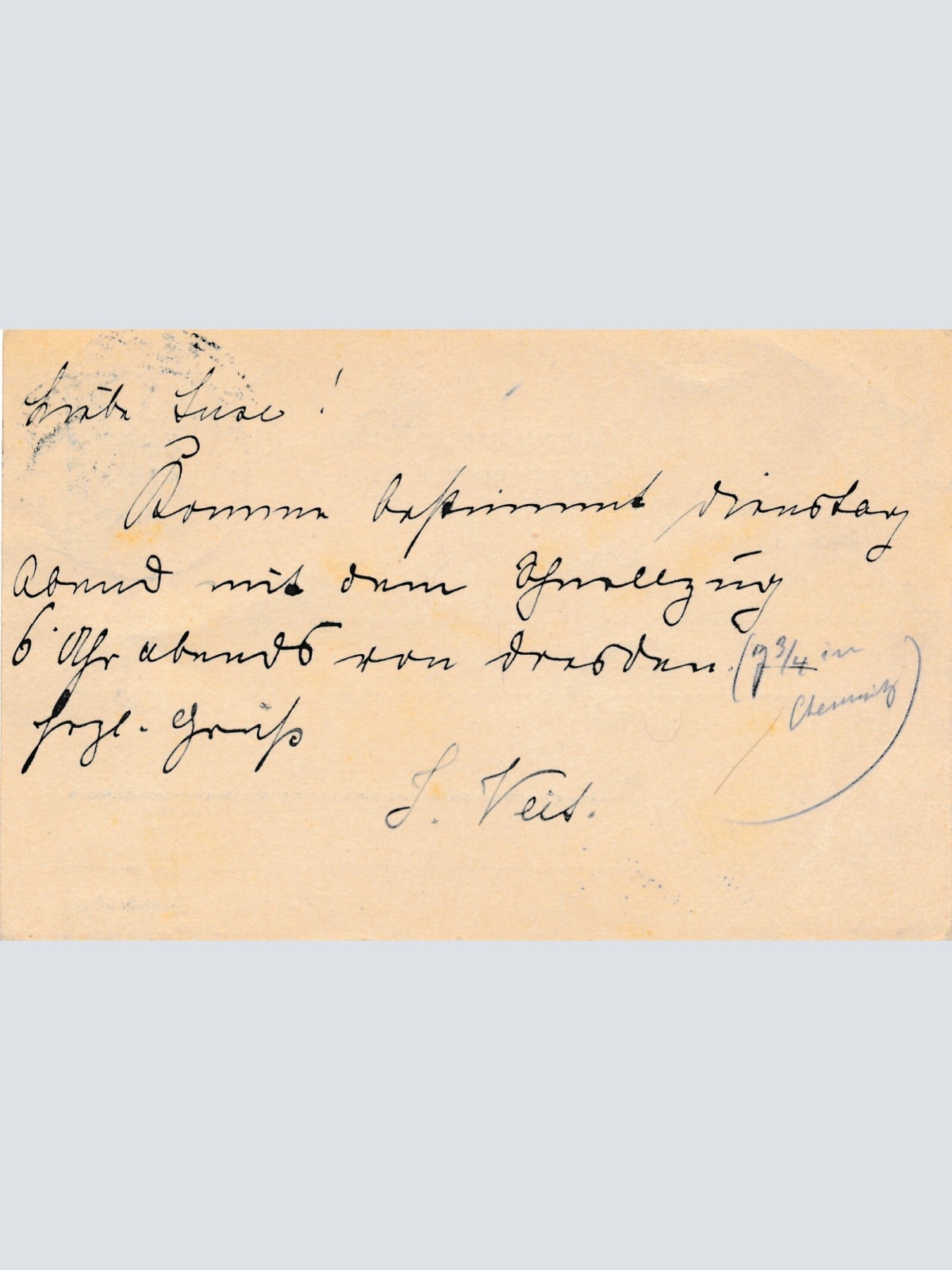 5 Heller - Ganzsachen - Karte 1903 aus Leitmeritz (12316)