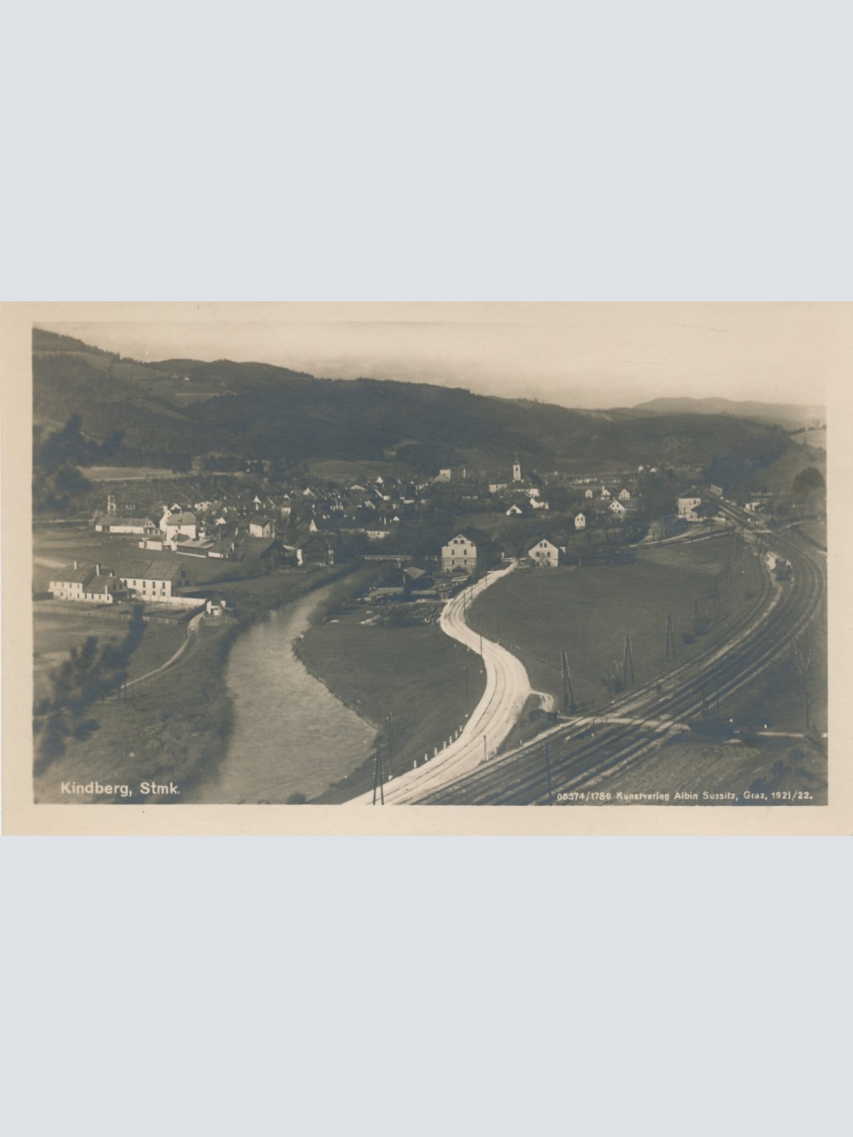 AK aus Kindberg Steiermark Ansichtskarte (12387)