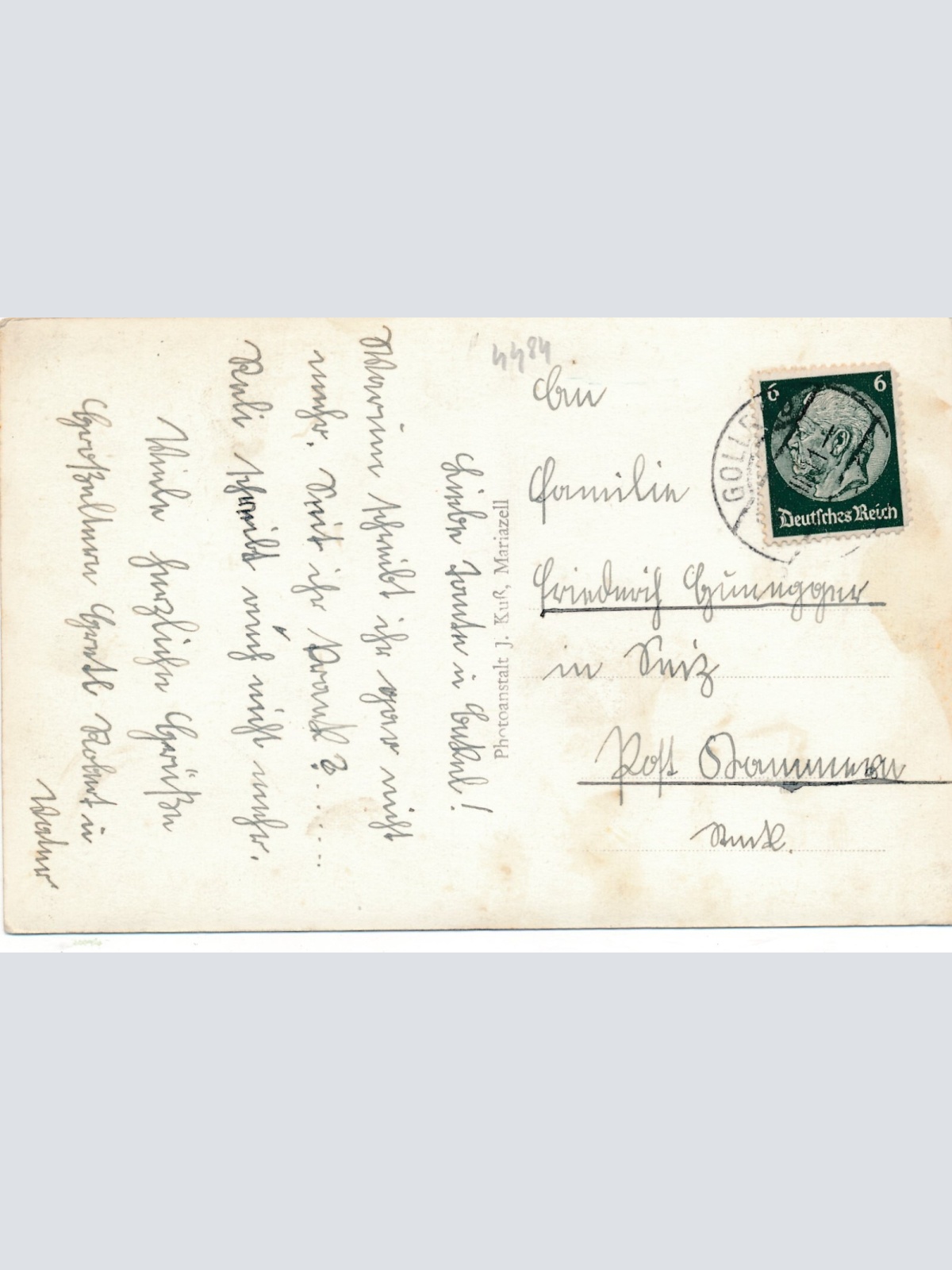 AK aus Gollrad Steiermark Ansichtskarte (12376)