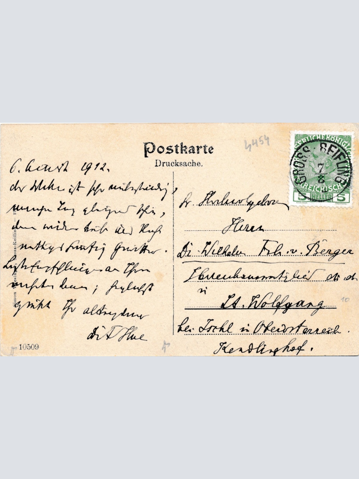 AK aus Gross - Reifling Steiermark Ansichtskarte (12375)