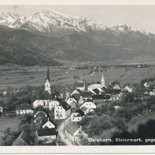 AK aus Gaishorn geg. Dreistöcken Steiermark Ansichtskarte (12374)