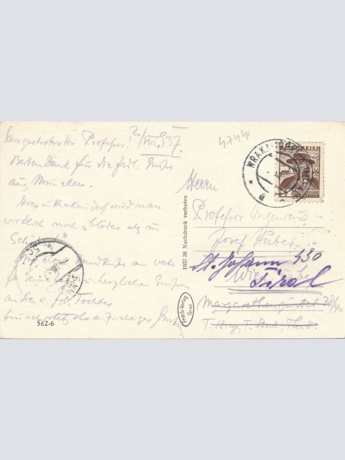 AK aus Krakaudorf Steiermark Ansichtskarte (12366)