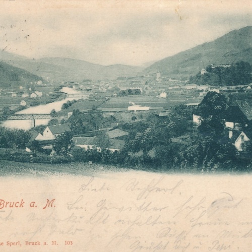 AK gruss aus Bruck an der Mur Steiermark Ansichtskarte (12815)