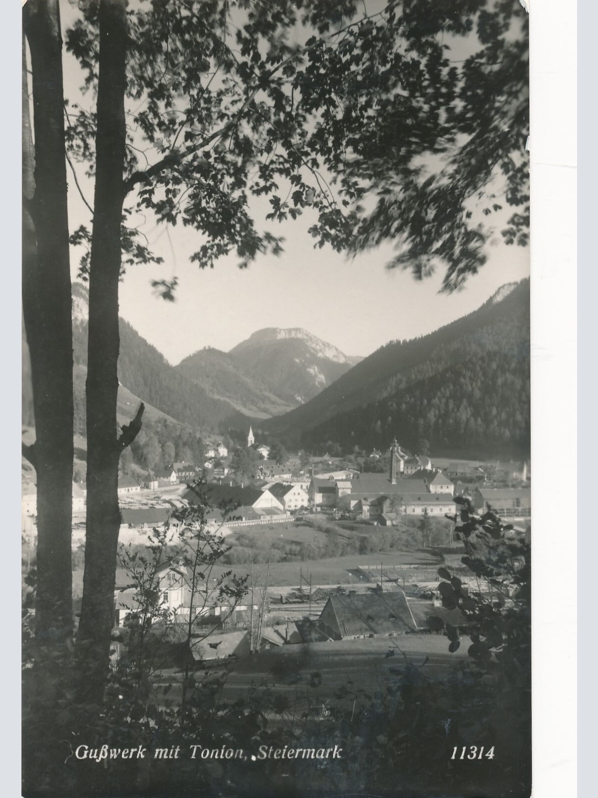 AK aus Gußwerk mit Tonion Steiermark Ansichtskarte (12805)