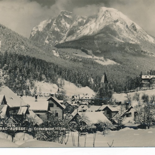 AK aus Bad Aussee im Winter Steiermark Ansichtskarte (12806)