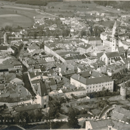 AK aus Freistadt Luftbild Nr. 1 Oberösterreich Ansichtskarte (12859)
