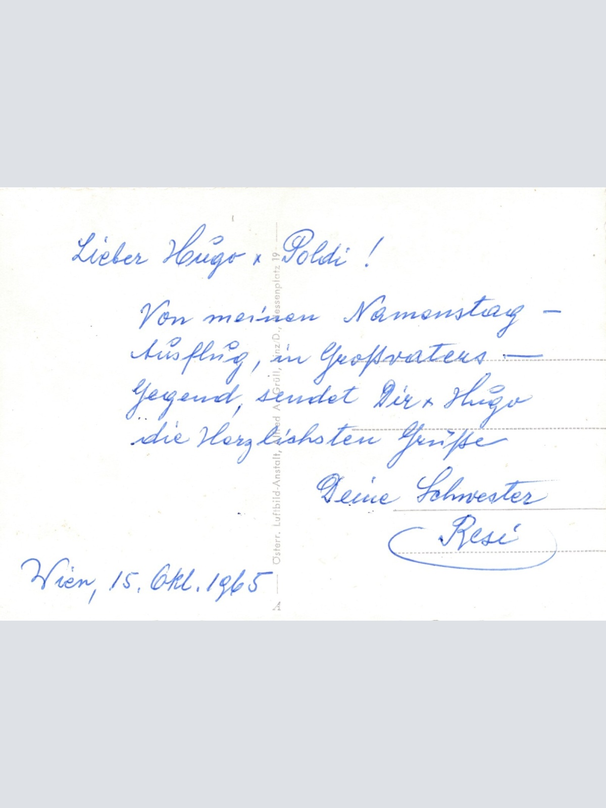 AK aus Königswiesen Luftbild Nr. 4 Oberösterreich Ansichtskarte (12872)