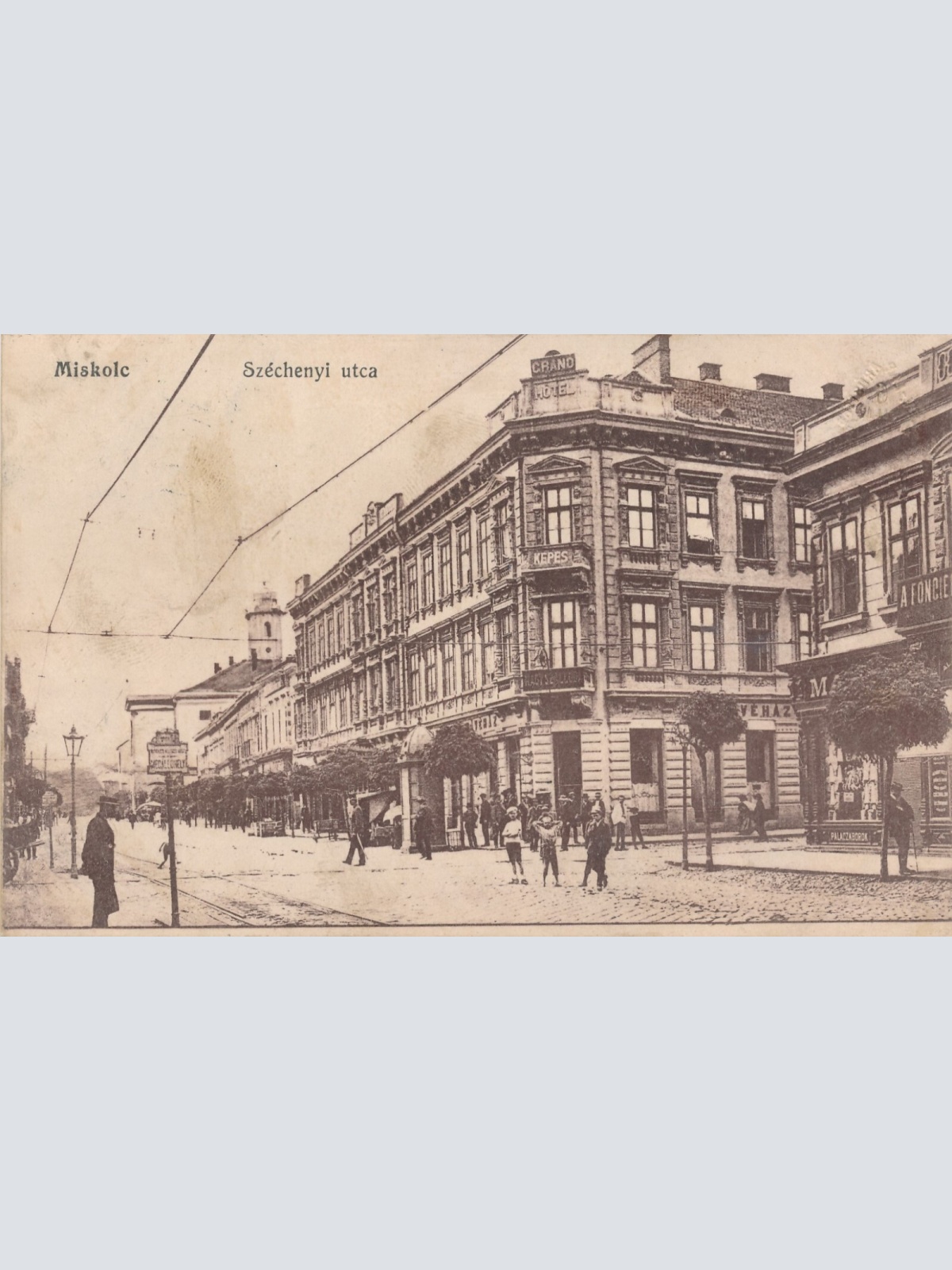 AK aus Miskolc Szechenyi utca Ansichtskarte (11833)