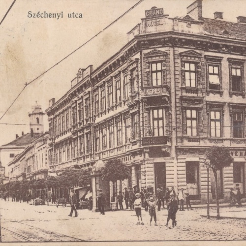 AK aus Miskolc Szechenyi utca Ansichtskarte (11833)