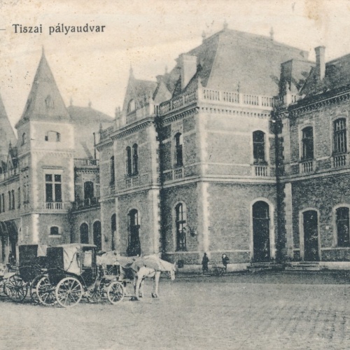 AK aus Miskolc Tiszai palyaudvar Ansichtskarte (11835)