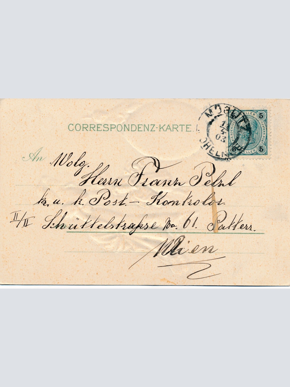 Präge - Motiv - Karte Fröhliche Ostern Kind mit Mutter Ansichtskarte (11847)