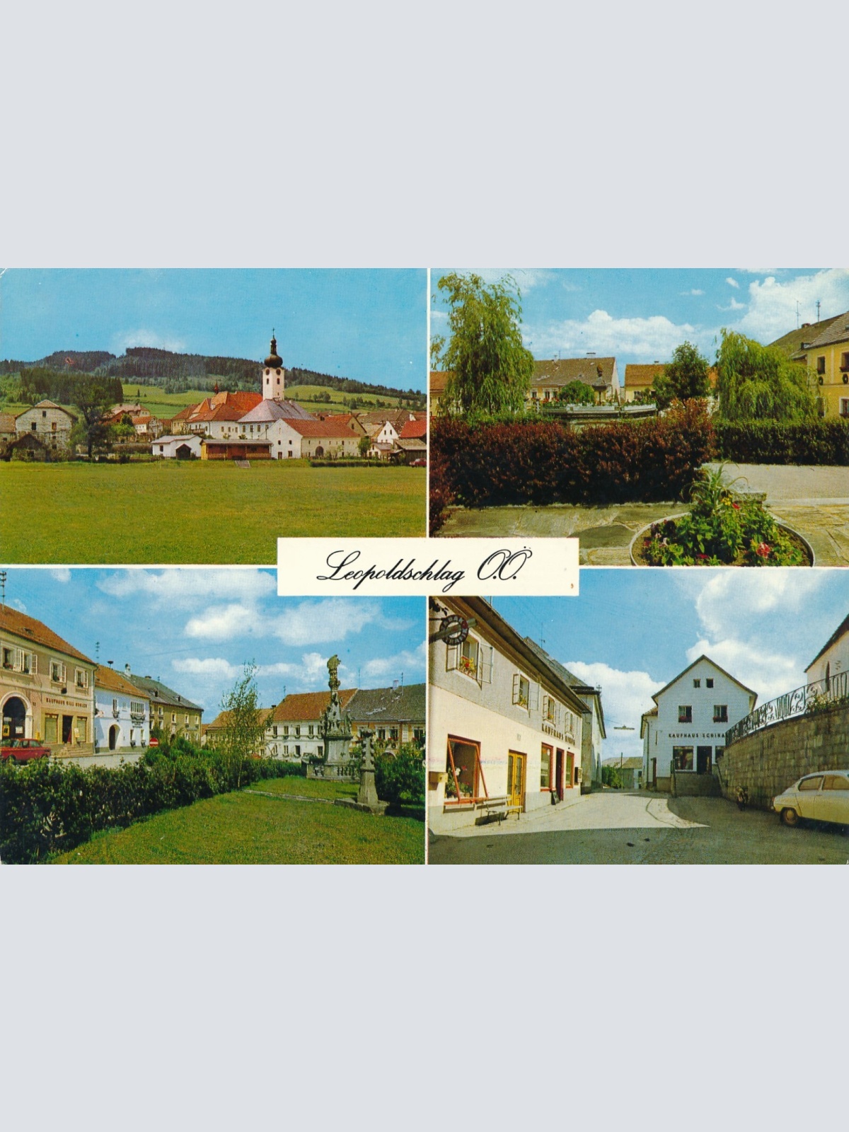 AK aus Leopoldschlag Oberösterreich Mehrbildkarte Ansichtskarte (J337)