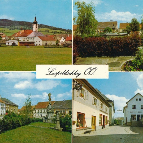 AK aus Leopoldschlag Oberösterreich Mehrbildkarte Ansichtskarte (J337)