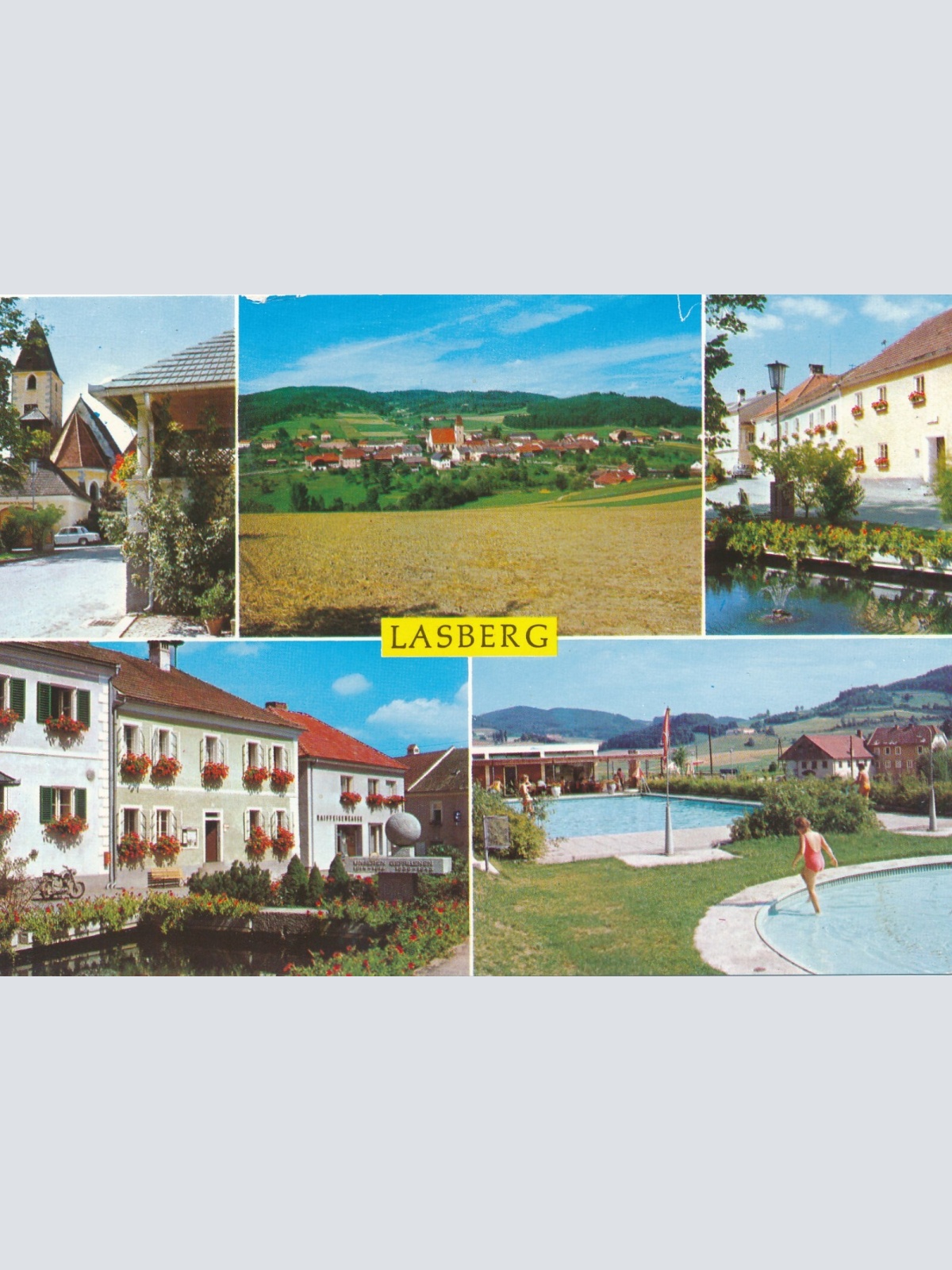 AK aus Lasberg Oberösterreich Mehrbildkarte Ansichtskarte (J338)