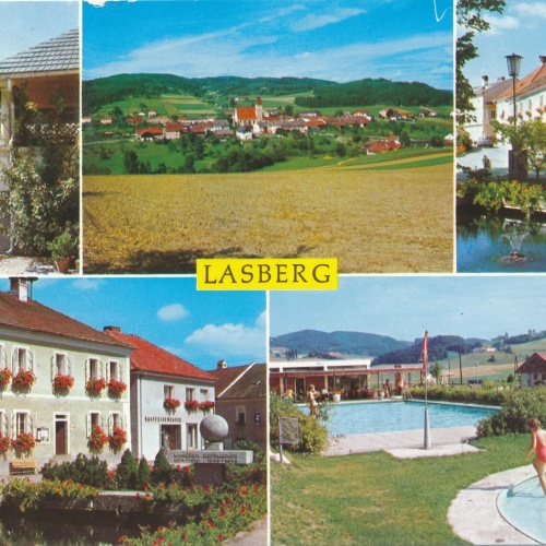 AK aus Lasberg Oberösterreich Mehrbildkarte Ansichtskarte (J338)