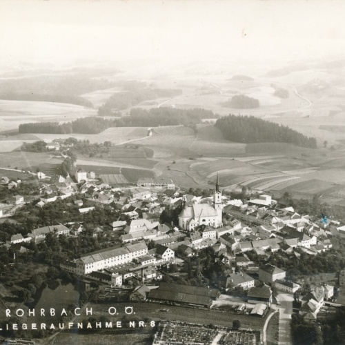 AK aus Rohrbach Fliegeraufnahme Nr. 8 Oberösterreich Ansichtskarte (12940)