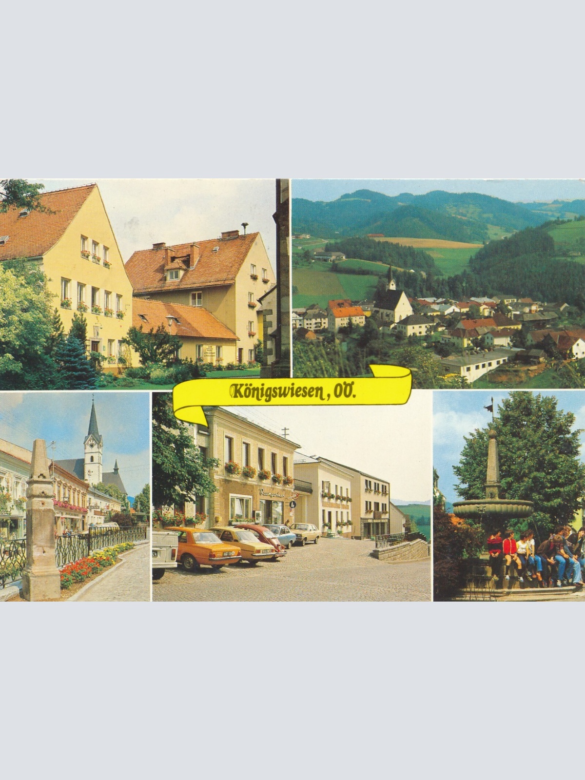 AK aus Königswiesen Oberösterreich Mehrbildkarte Ansichtskarte (J342)