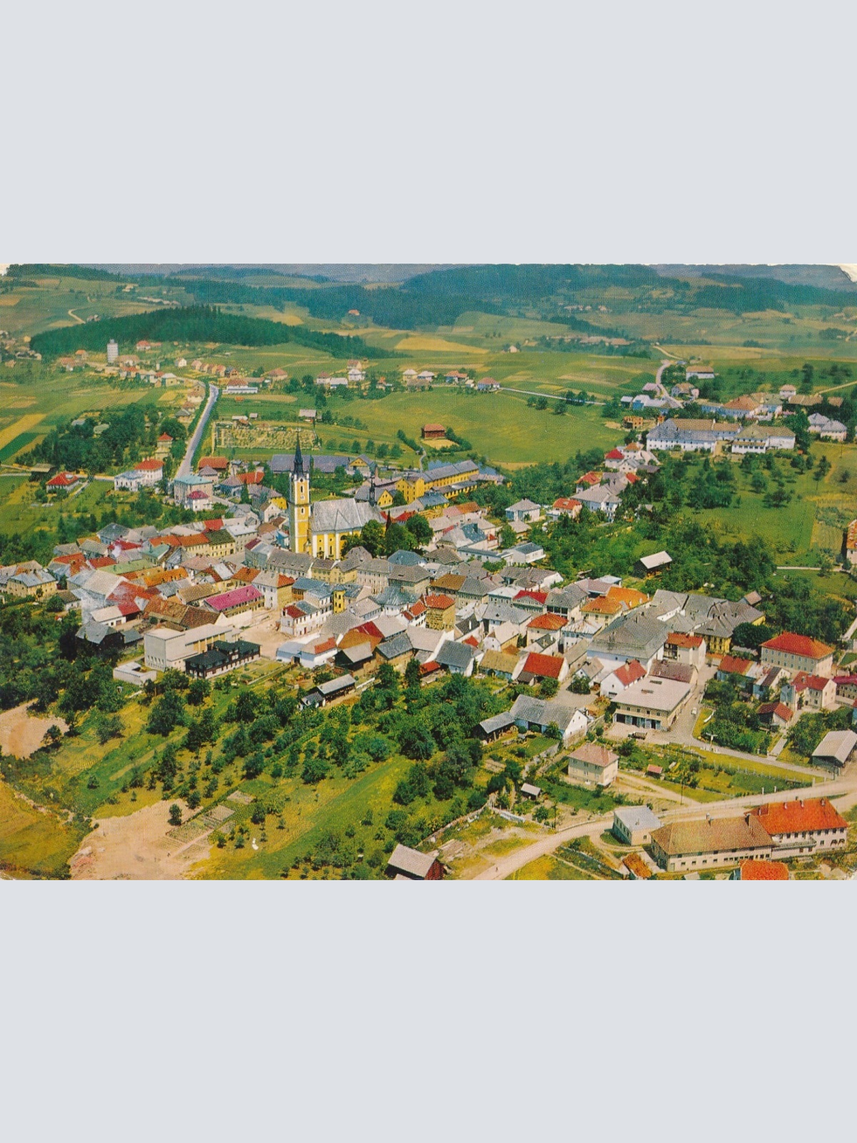 AK aus Rohrbach Oberösterreich Fliegerfoto Ansichtskarte (J364)