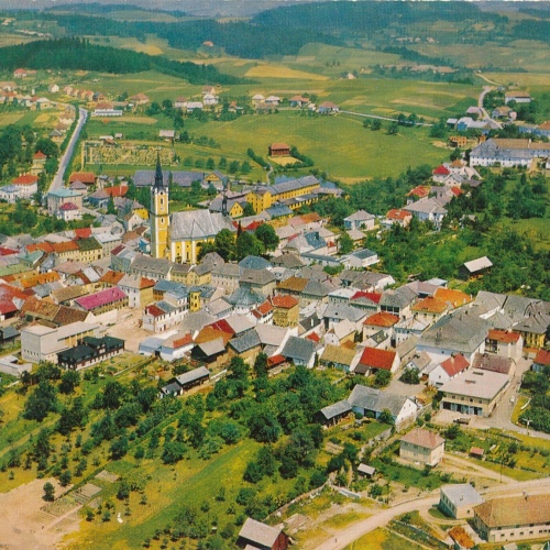 AK aus Rohrbach Oberösterreich Fliegerfoto Ansichtskarte (J364)