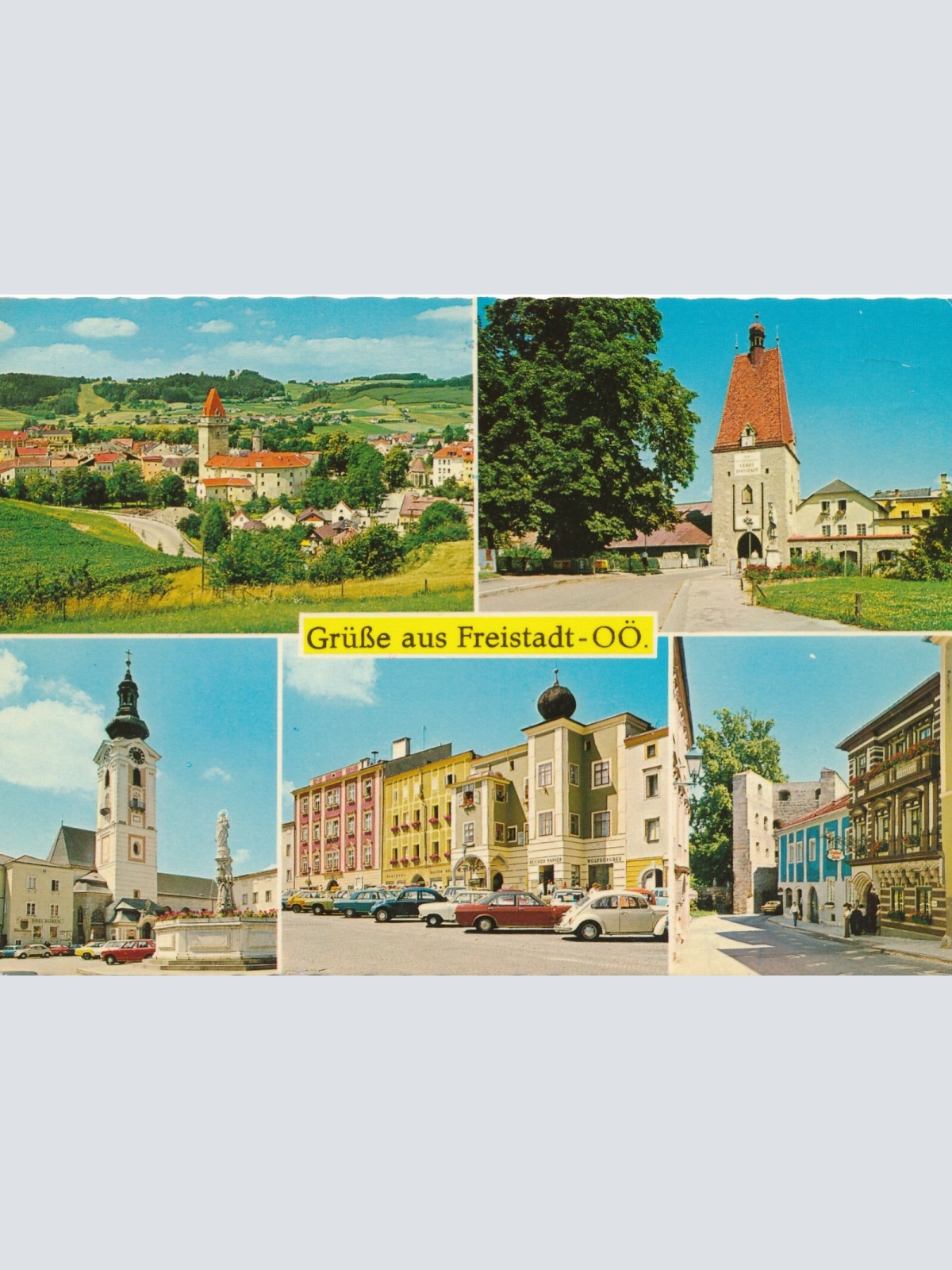 AK aus Freistadt Oberösterreich Mehrbildkarte Ansichtskarte (J354)