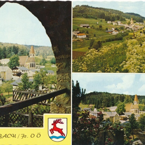 AK aus Hirschbach Oberösterreich Mehrbildkarte Ansichtskarte (J352)