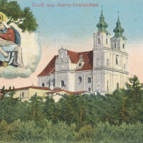 AK gruss aus Maria Dreieichen Niederösterreich Ansichtskarte (12684)