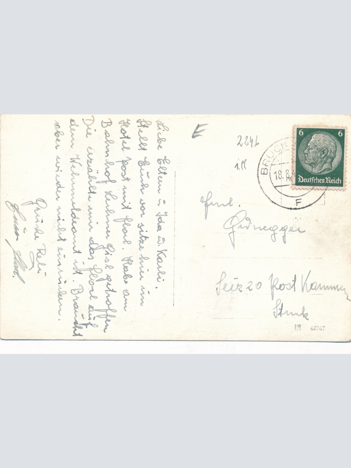 AK aus Bruck mit Mürzbrücke Steiermark Ansichtskarte (12643)