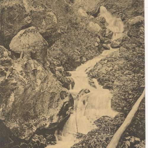 AK von der Isperklamm Niederösterreich Ansichtskarte (12697)