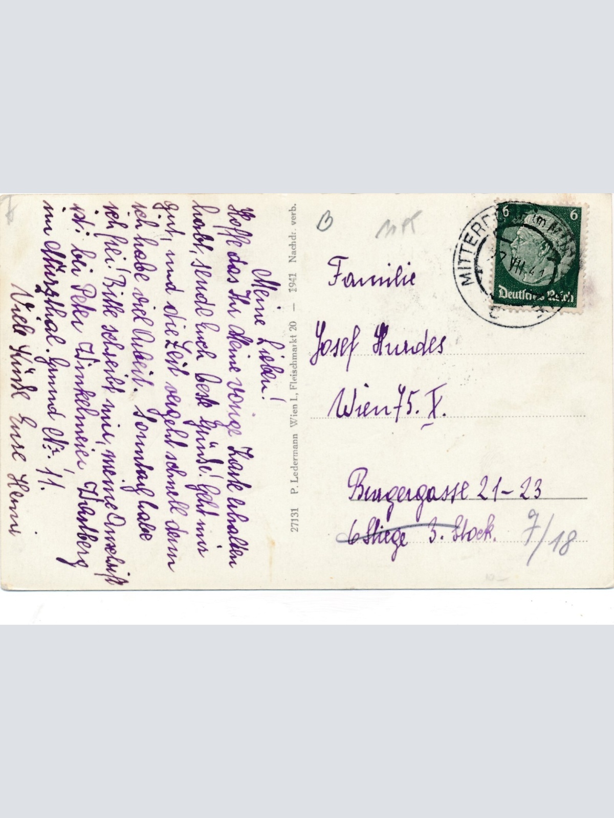 AK aus Wartberg Steiermark Ansichtskarte (12786)