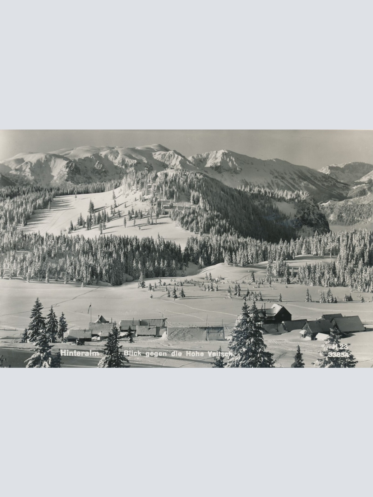 AK aus Hinteralm Steiermark Ansichtskarte (12787)