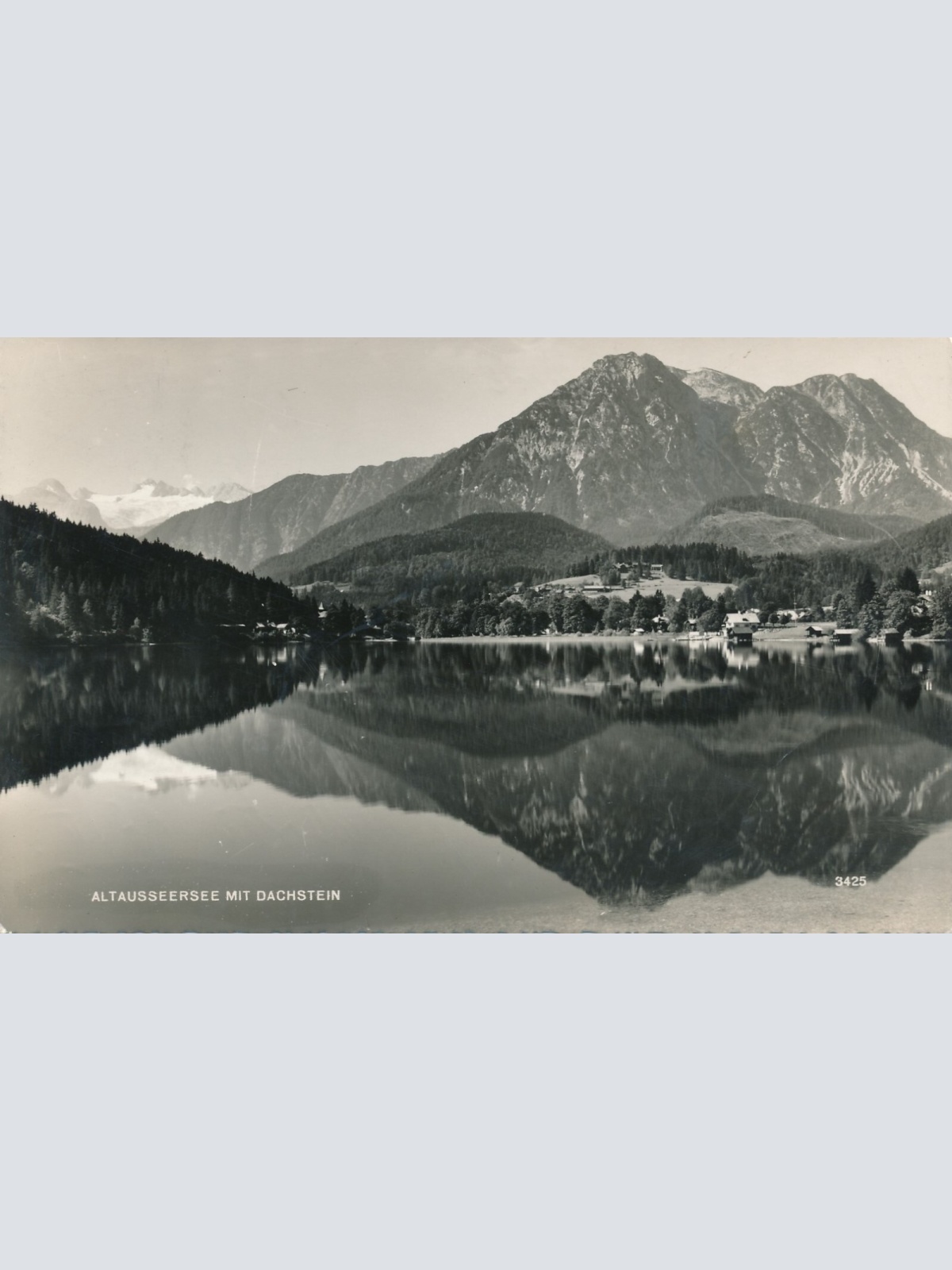 AK vom Altausseersee mit Dachstein Steiermark Ansichtskarte (13136)