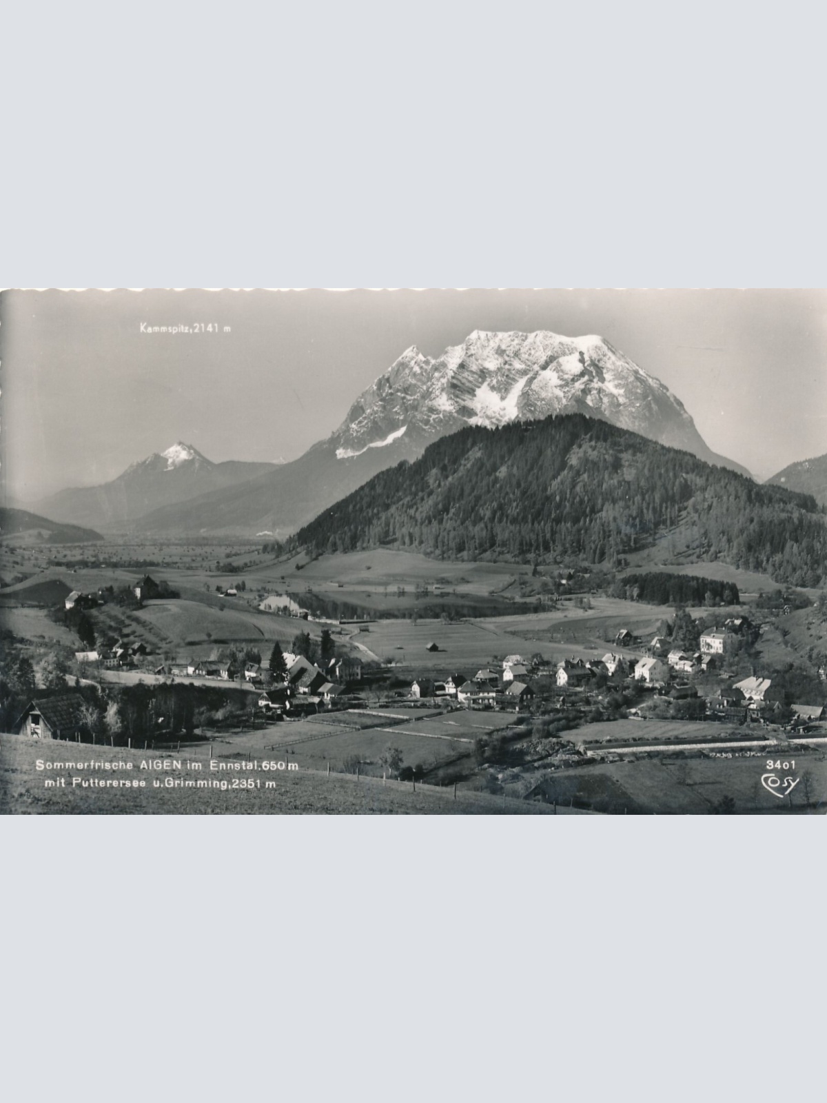 AK aus Aigen im Ennstal Steiermark Ansichtskarte (13137)